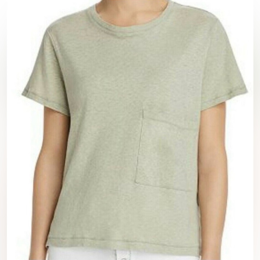 CURRENT/ELLIOT THE DROP POCKET TEE, SIZE M, NWT.